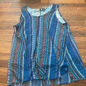 Super cute flowy tank from new directions curvy size 2x